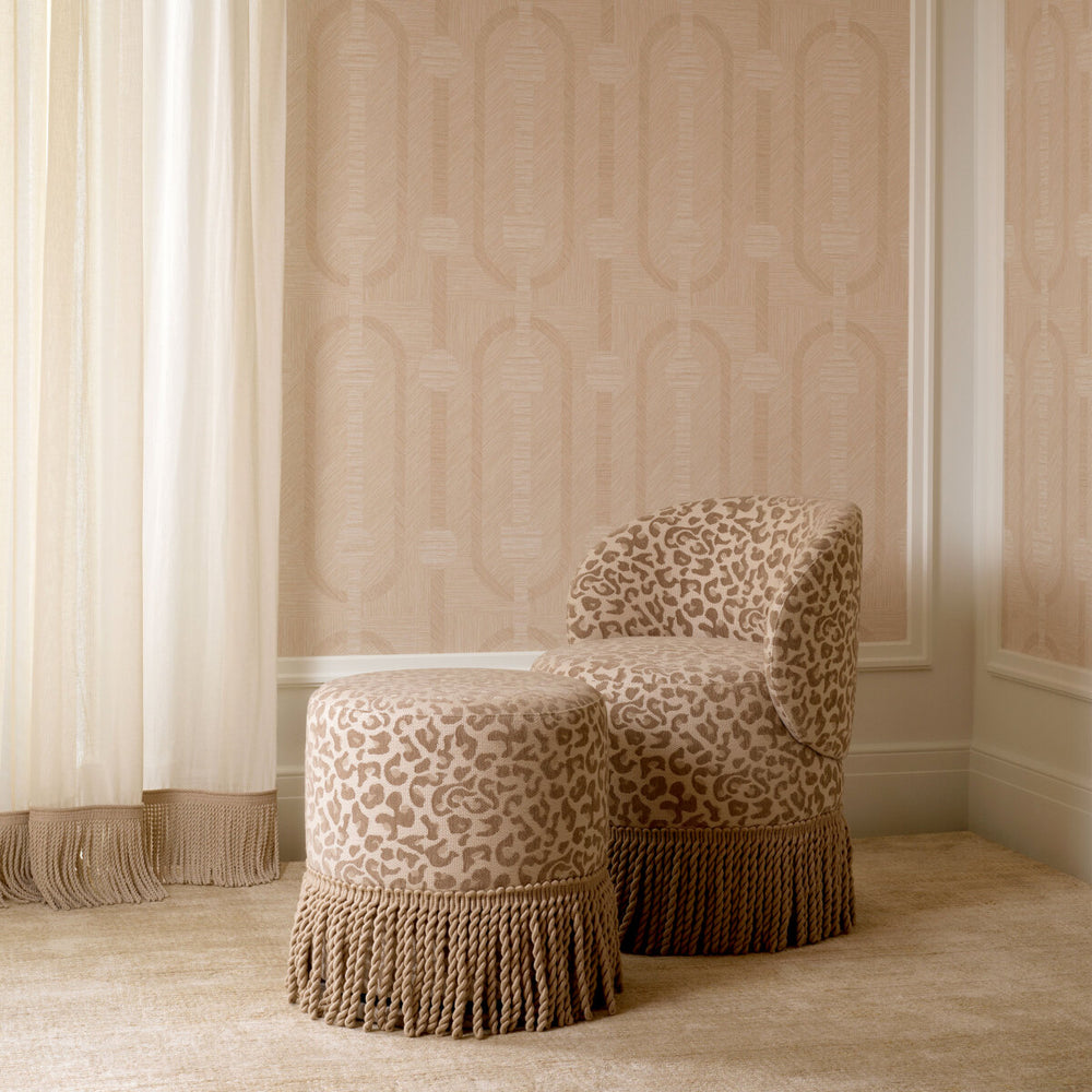 Eichholtz Poef Greer Harley Leopard Beige – afbeelding 2