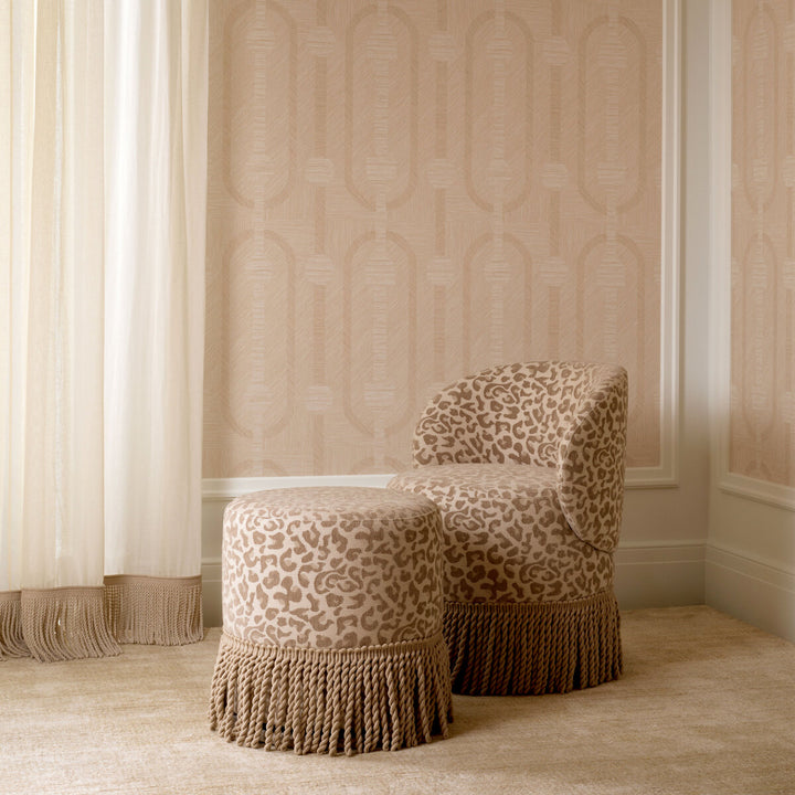 Eichholtz Poef Greer Harley Leopard Beige – afbeelding 2