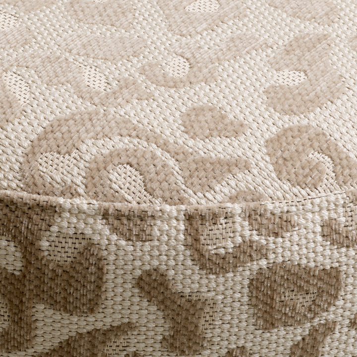 Eichholtz Poef Greer Harley Leopard Beige – afbeelding 7