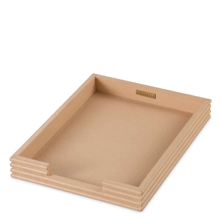 Eichholtz Bureauset Elvane Set van 3 Cognacleer – afbeelding 5