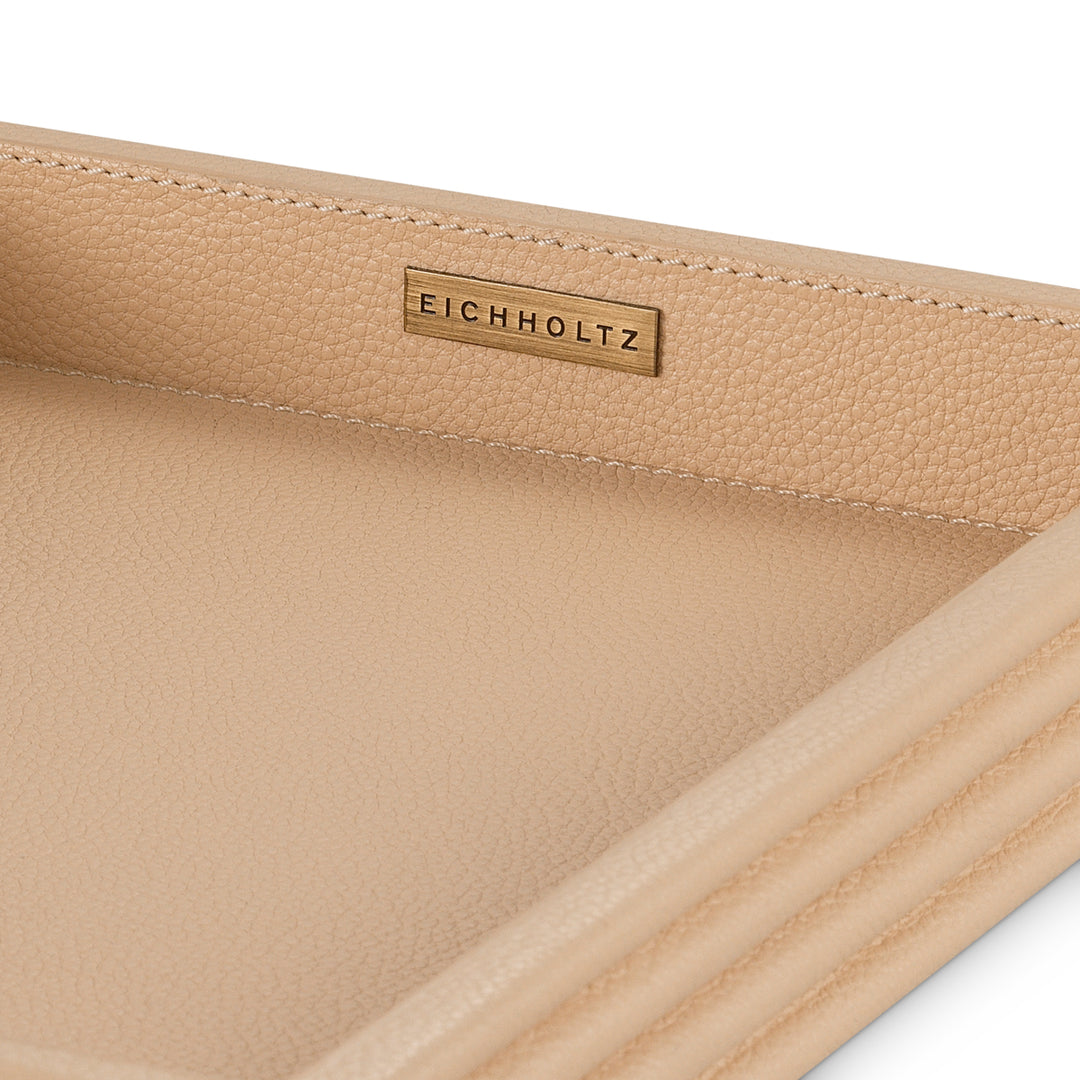 Eichholtz Bureauset Elvane Set van 3 Cognacleer – afbeelding 9