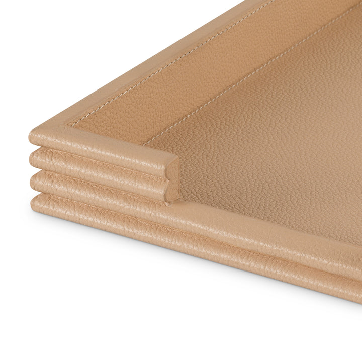 Eichholtz Bureauset Elvane Set van 3 Cognacleer – afbeelding 10