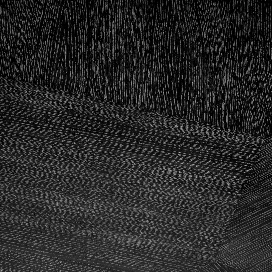 Eichholtz Eettafel Caldor Charcoal Grey Oak Brushed Brass