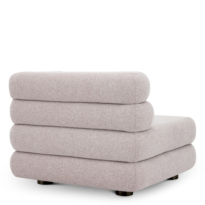 Eichholtz Outdoor Modulaire Bank Malaga rechts Mauritius Light Grey