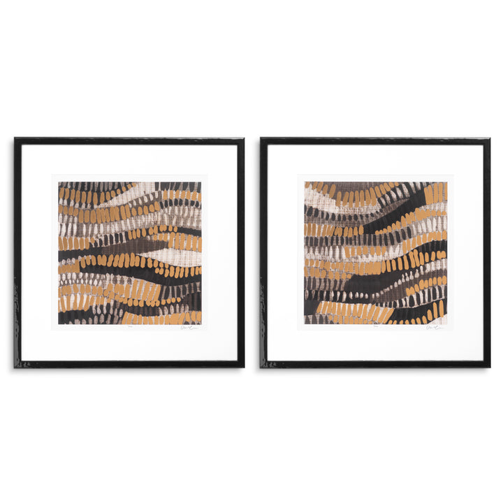 Eichholtz Print Metallic Undulation – set van 2