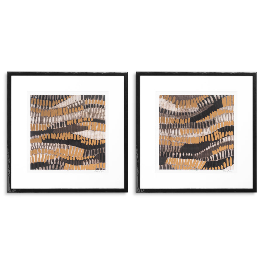 Eichholtz Print Metallic Undulation – set van 2