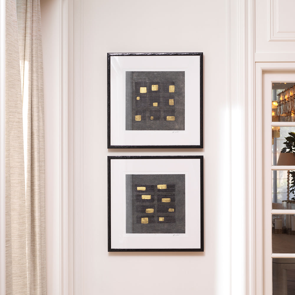 Eichholtz Print Black Squares – set van 2