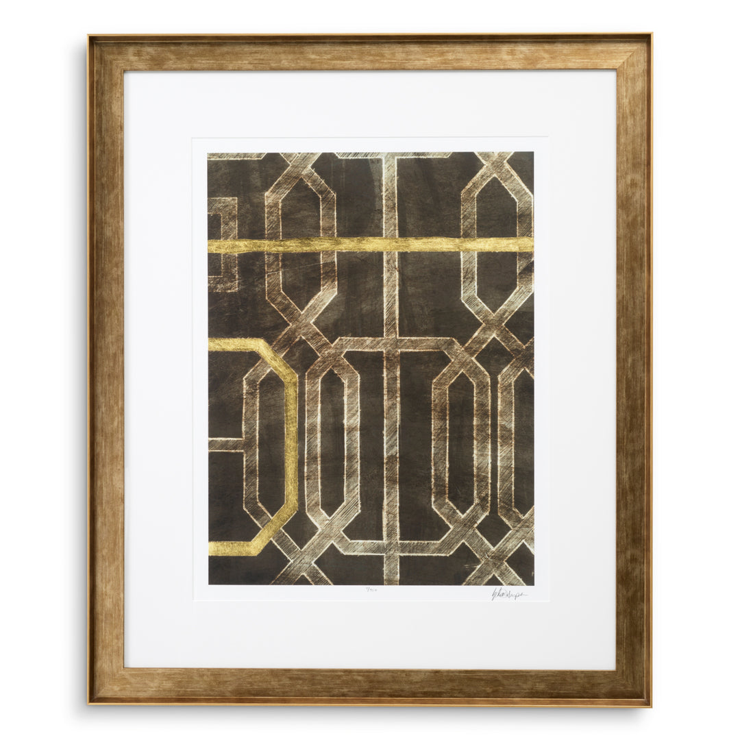 Eichholtz Print Trellis Pattern II – set van 2