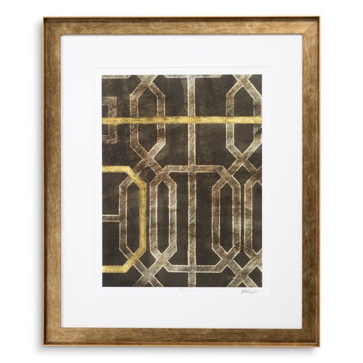 Eichholtz Print Trellis Pattern II – set van 2