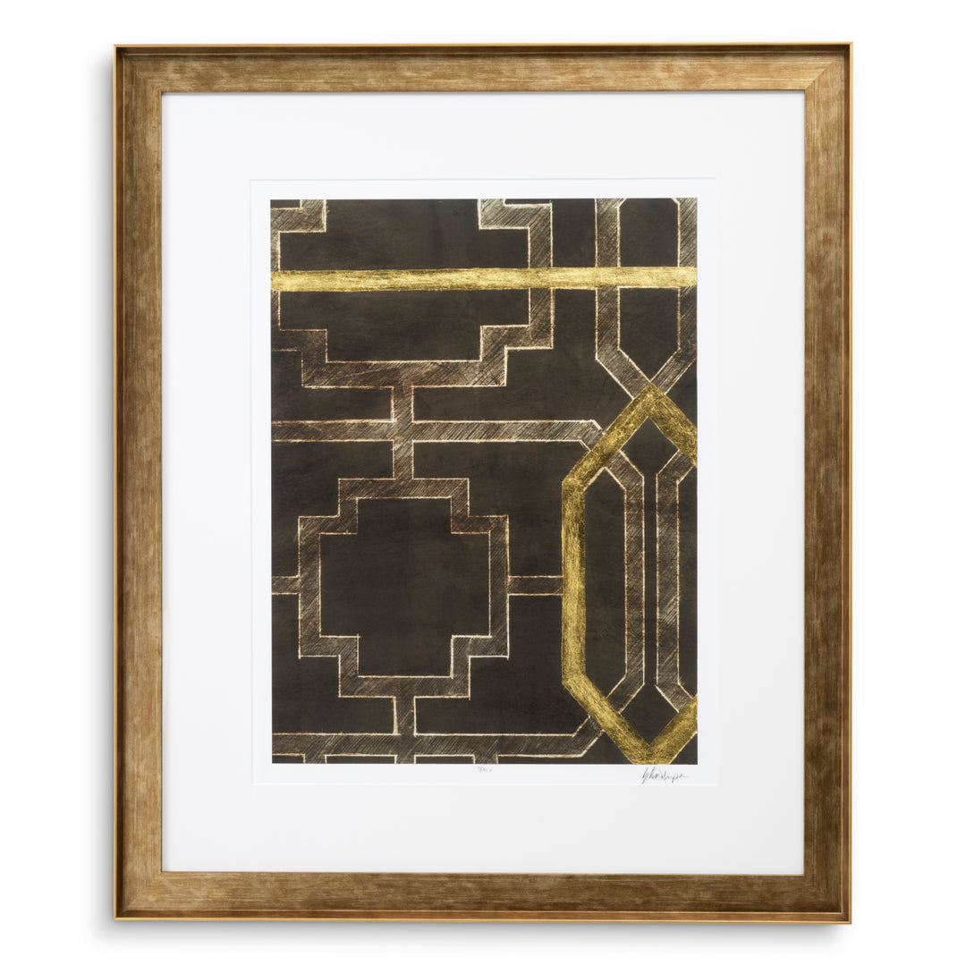 Eichholtz Print Trellis Pattern II – set van 2