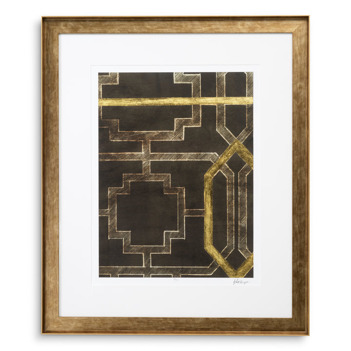 Eichholtz Print Trellis Pattern II – set van 2