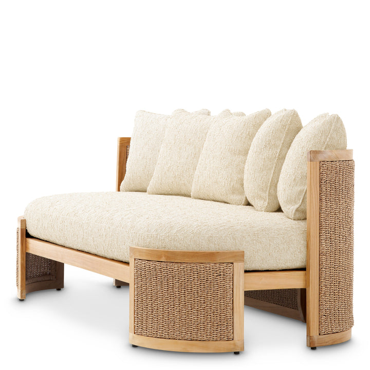 Eichholtz Outdoor Bank Marenzo Natural Teak Arden Natural