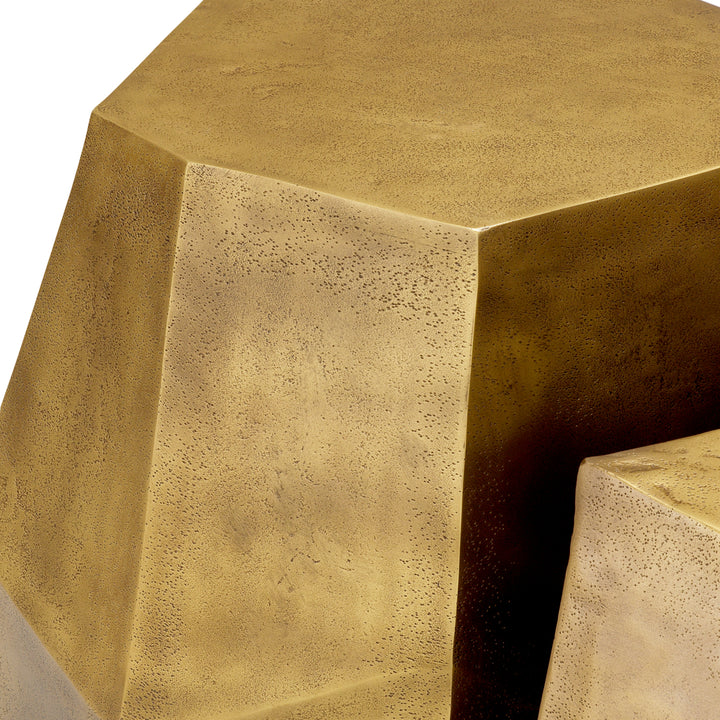 Eichholtz Salontafel Urbino Set of 2 Vintage Brass