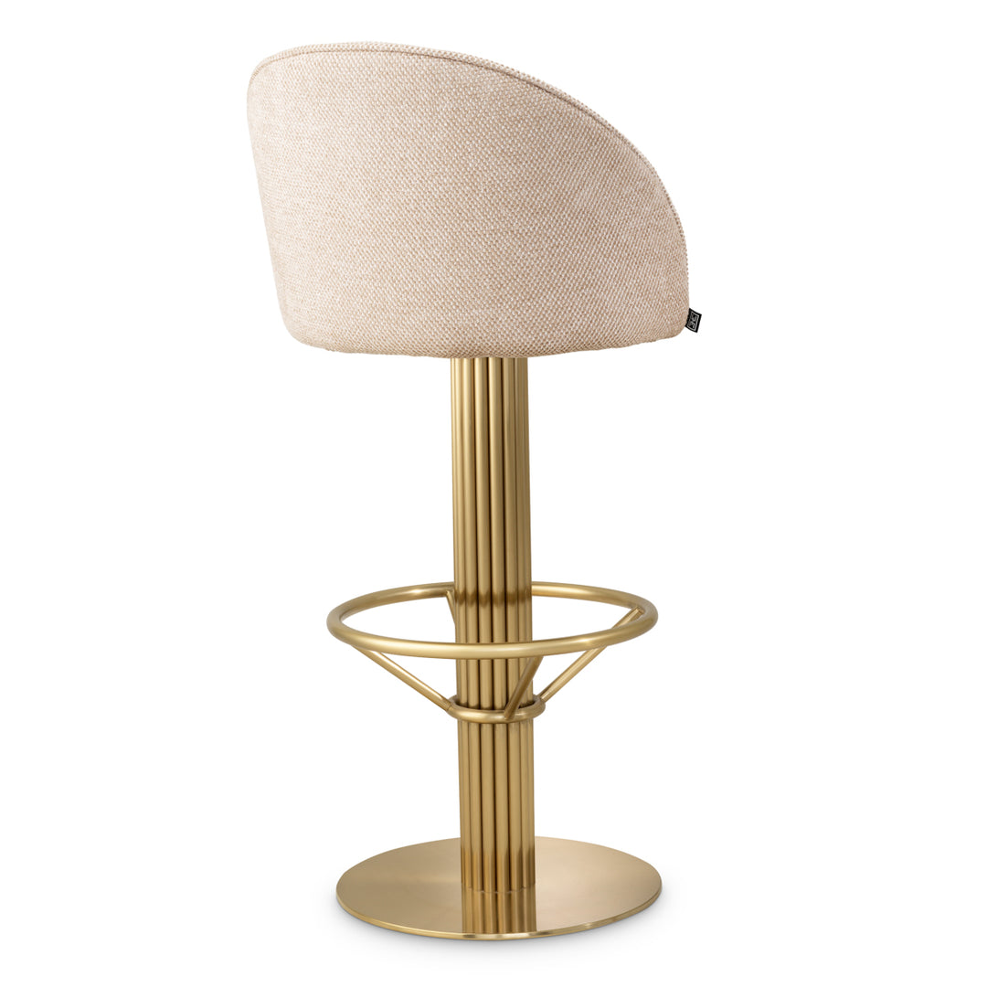 Eichholtz Barstoel Dorland Axton Sand