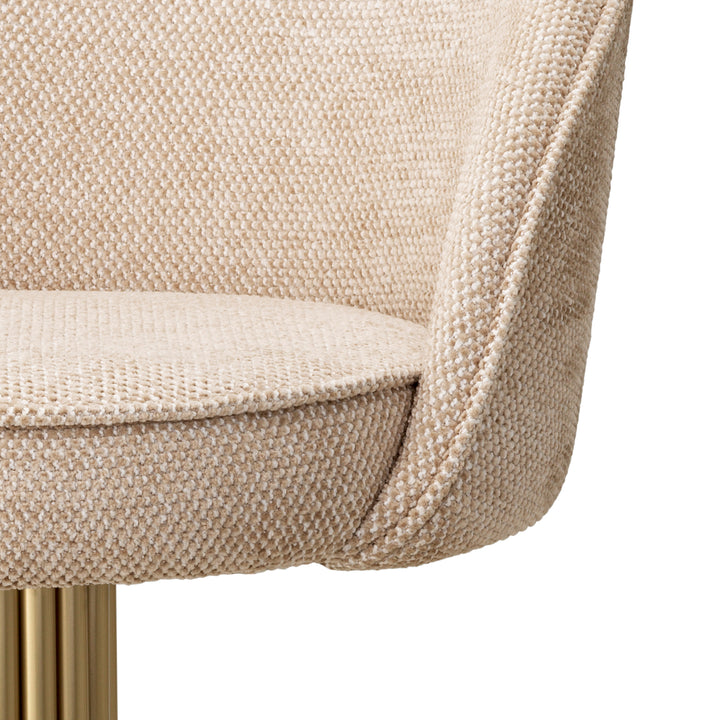 Eichholtz Barstoel Dorland Axton Sand
