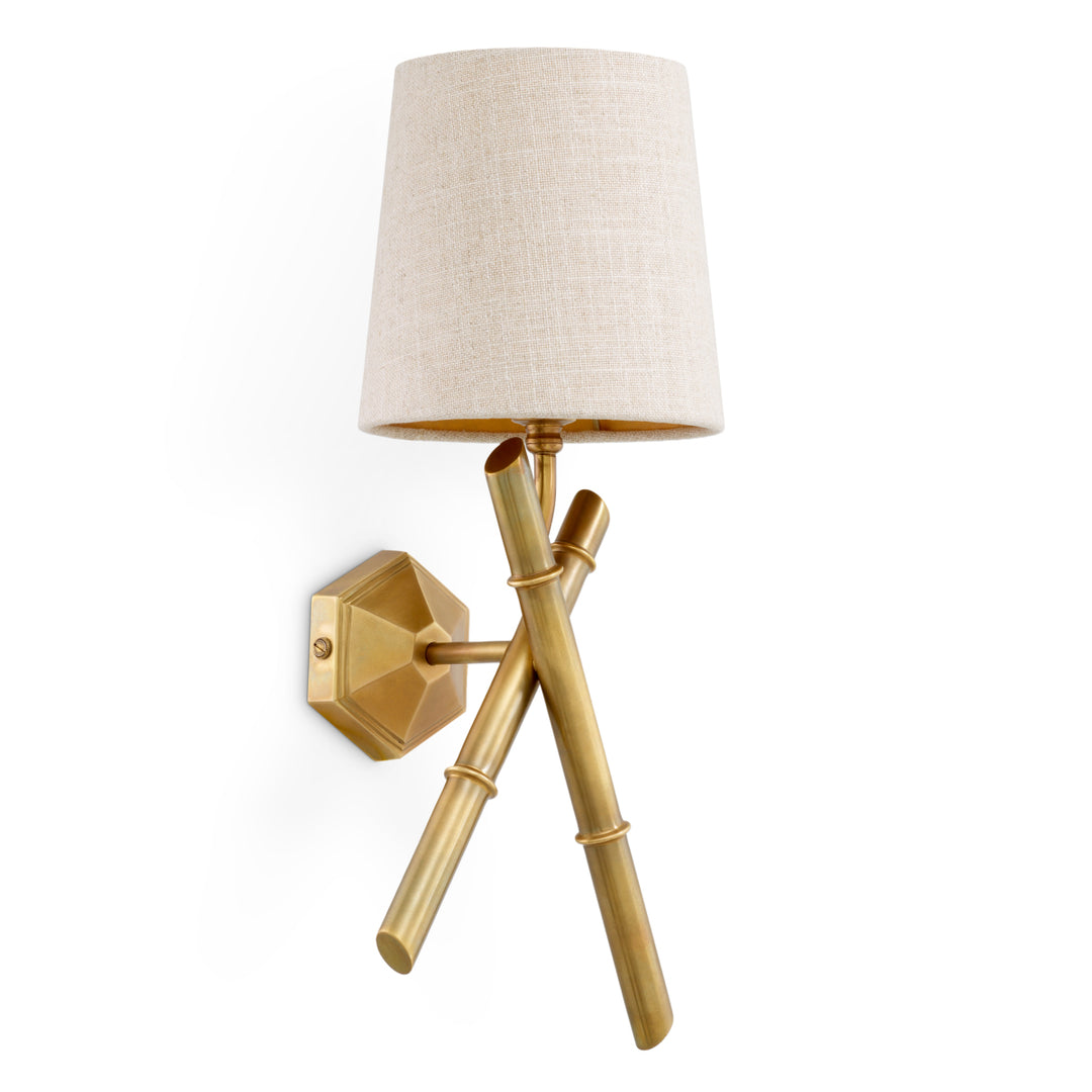 Eichholtz Wandlamp Aveline Vintage Messing – afbeelding 3