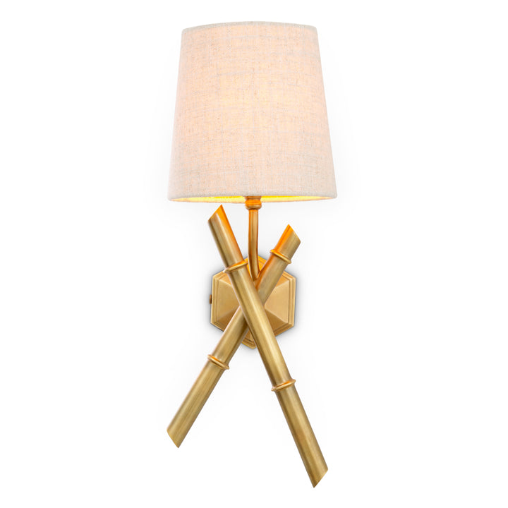 Eichholtz Wandlamp Aveline Vintage Messing – afbeelding 6