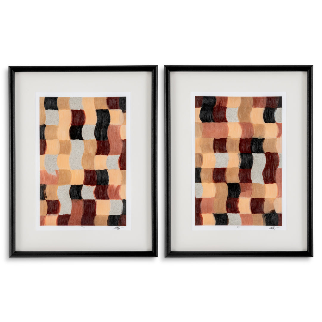 Eichholtz Prints Sun Baked Mosaïc Set 2