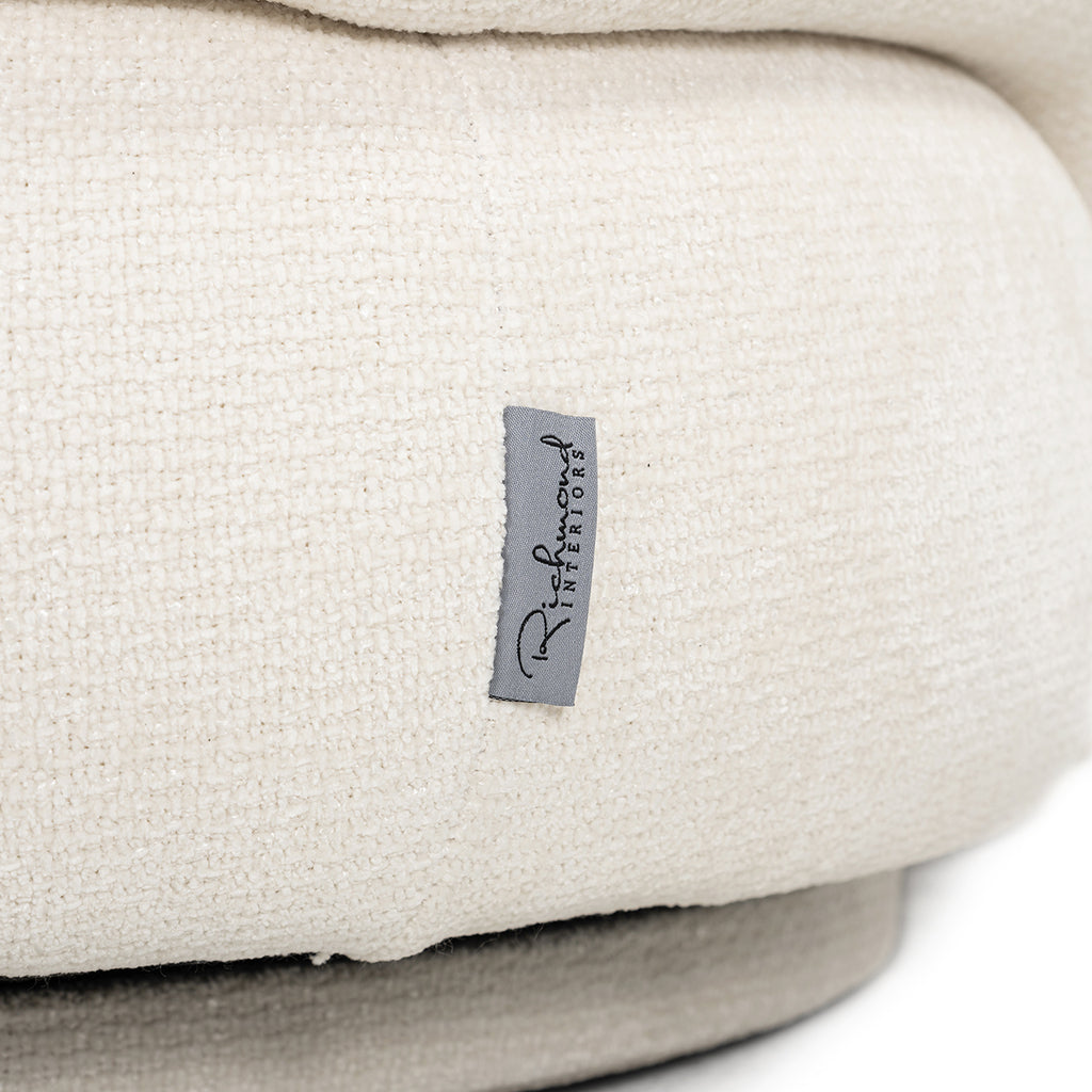 Richmond Draaifauteuil Arcus Eenhoorn Wit