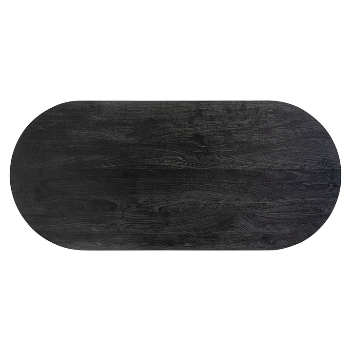 Dining table Revelin 235 (Black/gold)