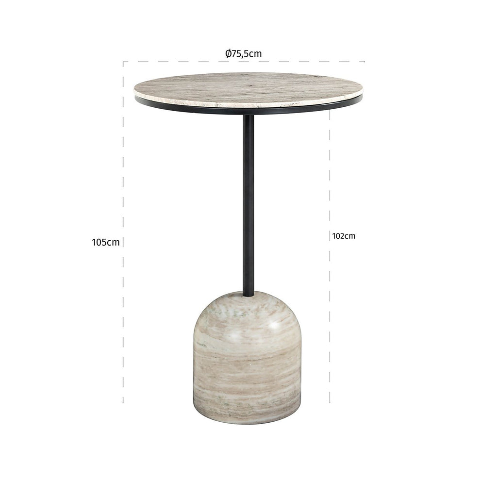 Bartafel Duncan 75Ø (Zand)
