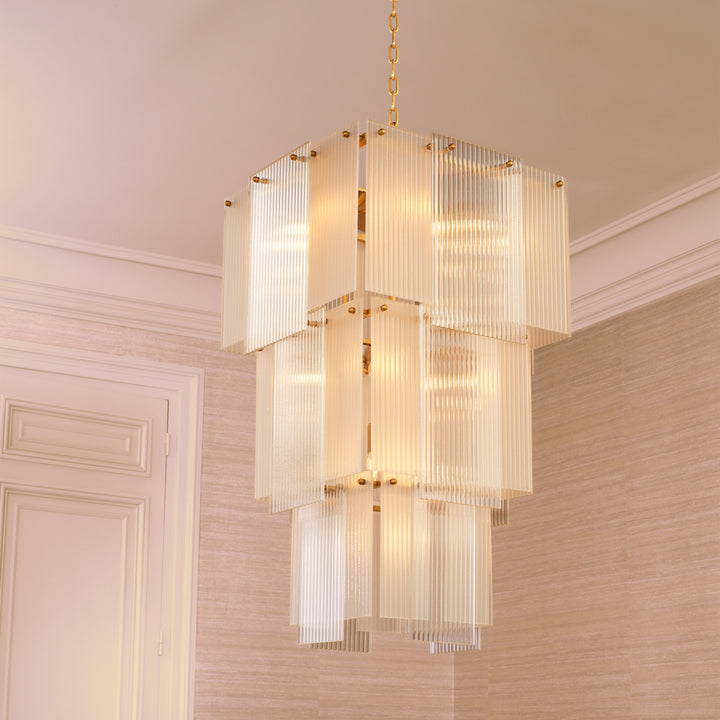 Eichholtz Chandelier Giardano - Frosted Glass
