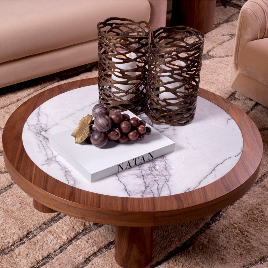 Eichholtz Salontafel Presedio - Walnut Veneer