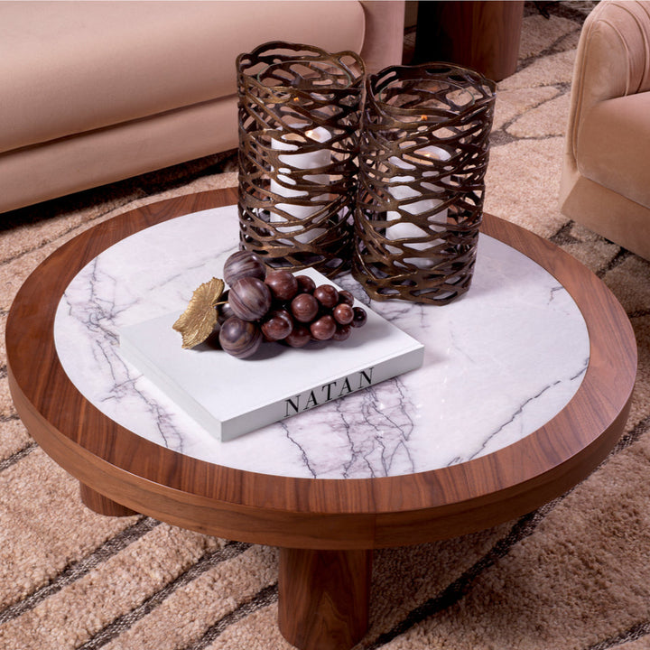 Eichholtz Salontafel Presedio - Walnut Veneer