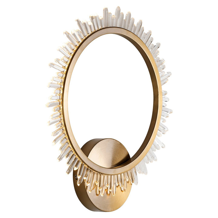 Wandlamp Beau (Geborsteld Goud)