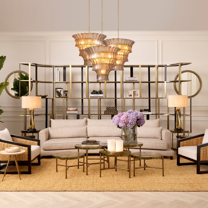 Eichholtz Cabinet Clio Corner - Brushed brass finish