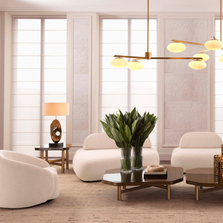 Eichholtz Couchtisch Oracle - Hochglanz-Ahornfurnier