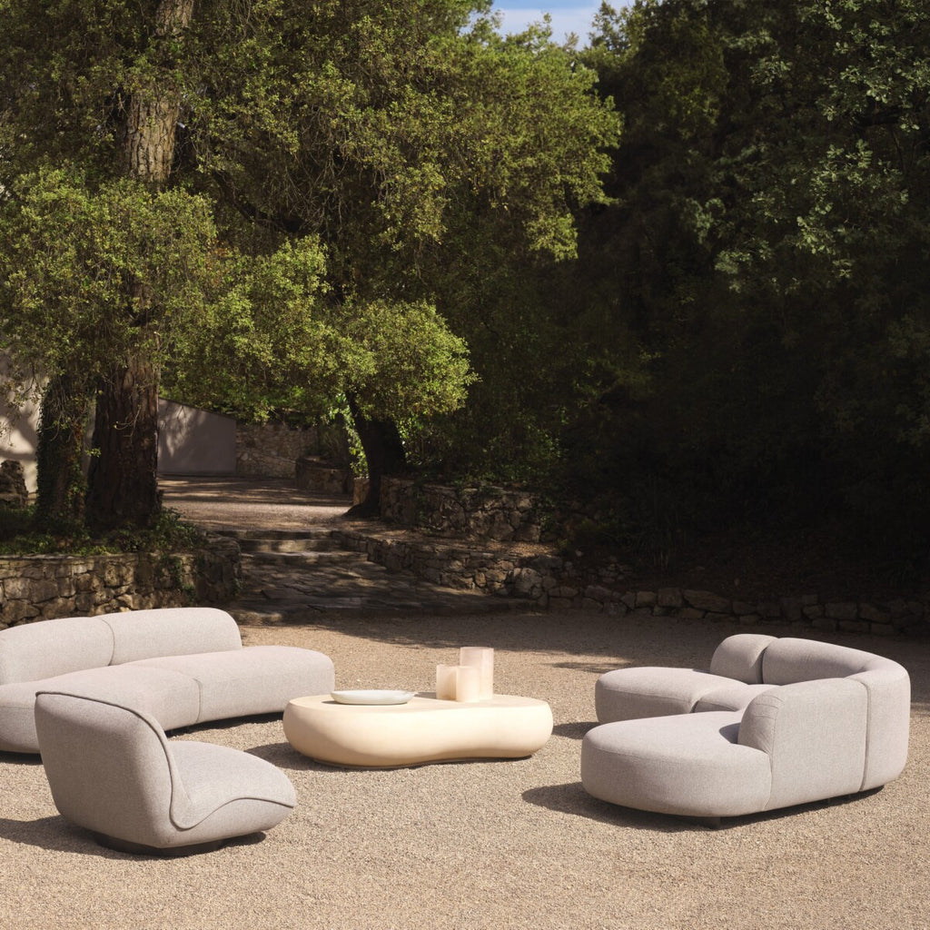 Eichholtz Outdoor Sofa Björn L - Mauritius Light Grey