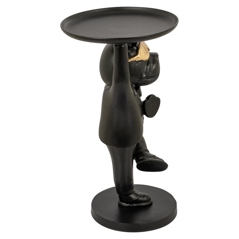 Side table Bullie (Zwart/goud)