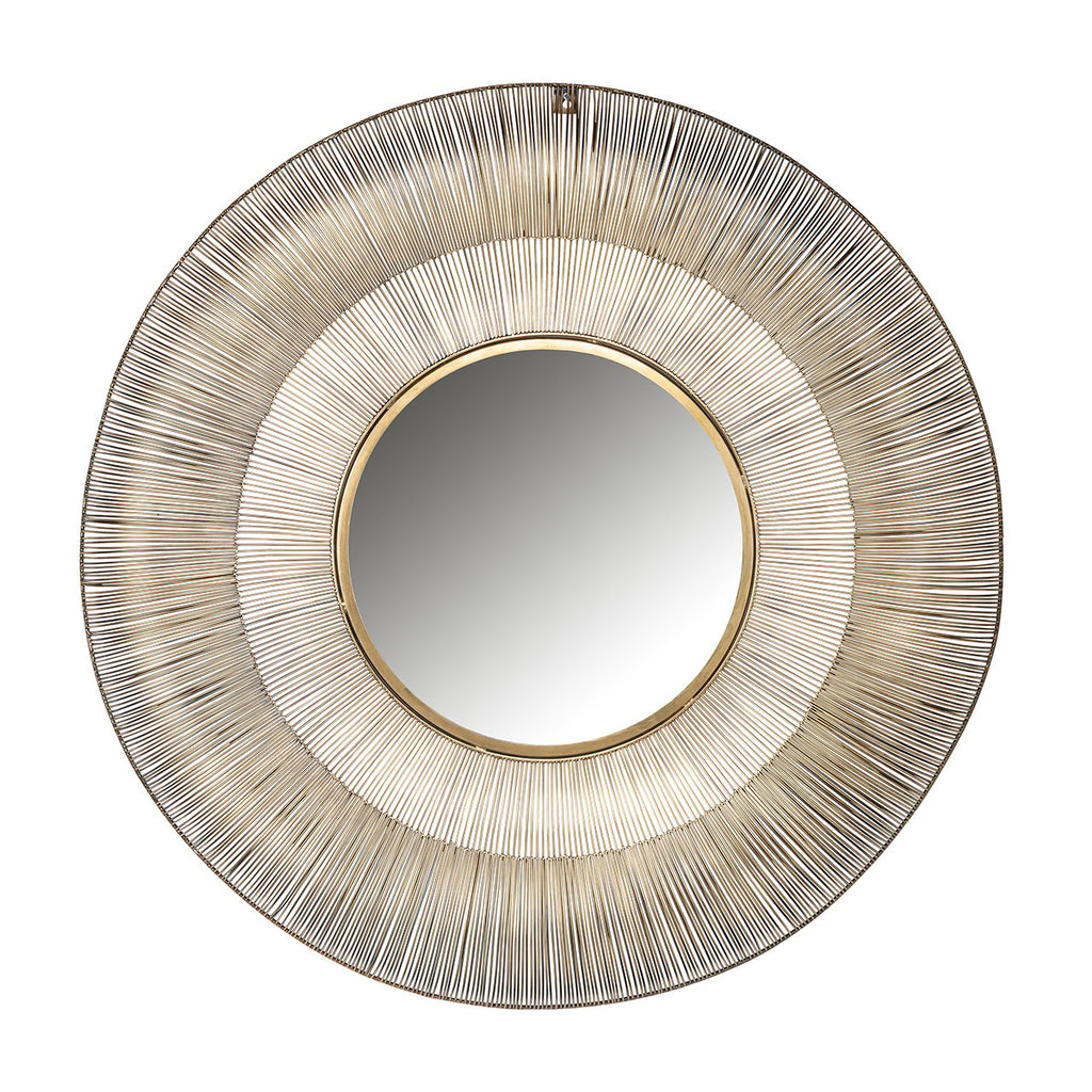 Mirror Aliza 100Ø (Brushed Gold)