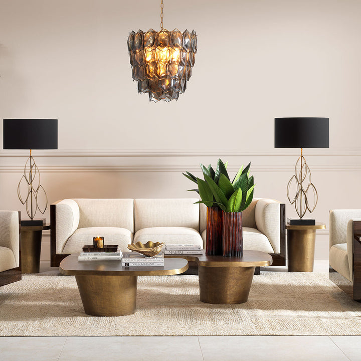 Eichholtz Sofa Sebastian - High Gloss Eucalyptus Veneer