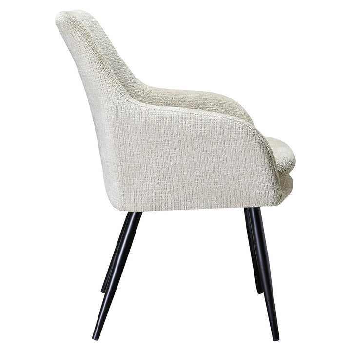 Dining chair Chrissy beige chenille (Niagara 902 beige Chenille)