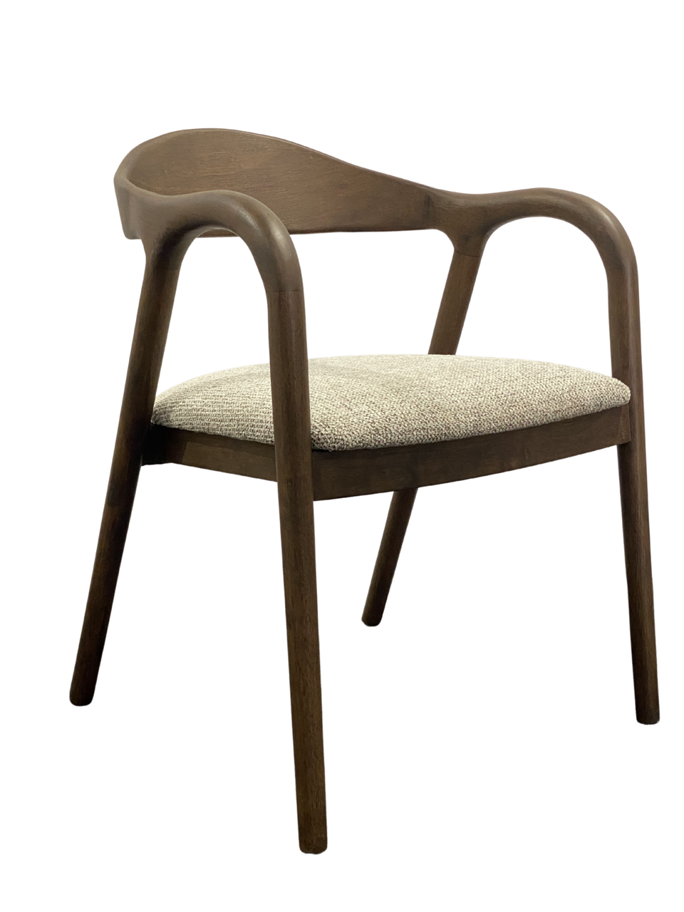 Eetkamerstoel Mihara mocca fancy fire retardant