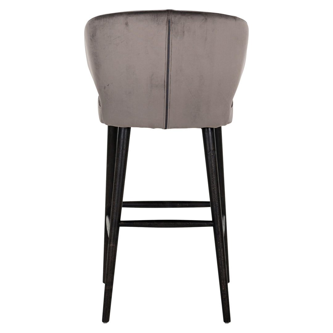 Bar stool Indigo stone velvet