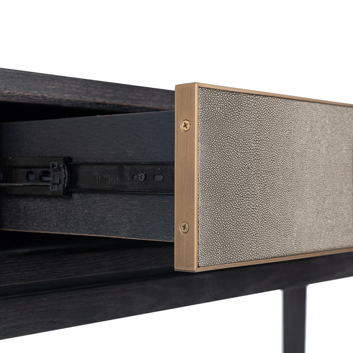 Richmond Wandtafel Bloomville, Brass Shagreen - detail | CéJor Wonen