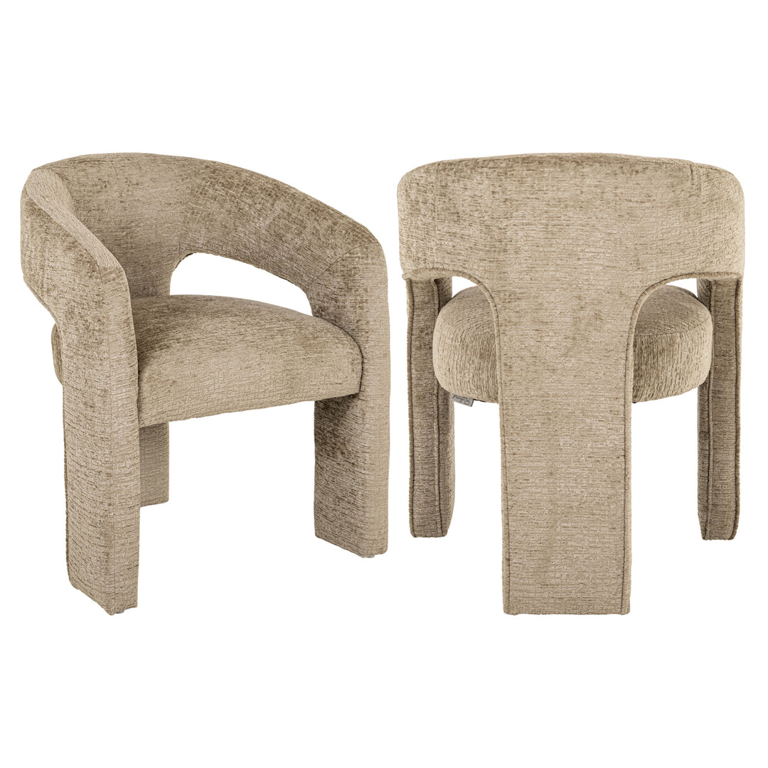 Dining room chair Belle desert fusion fire retardant