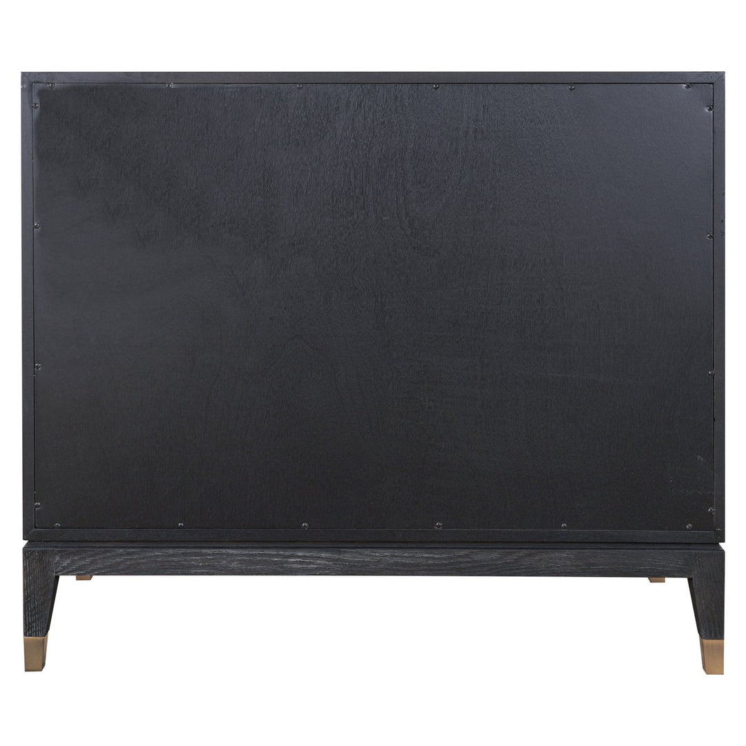 Kommode Bloomville Messing-Shagreen