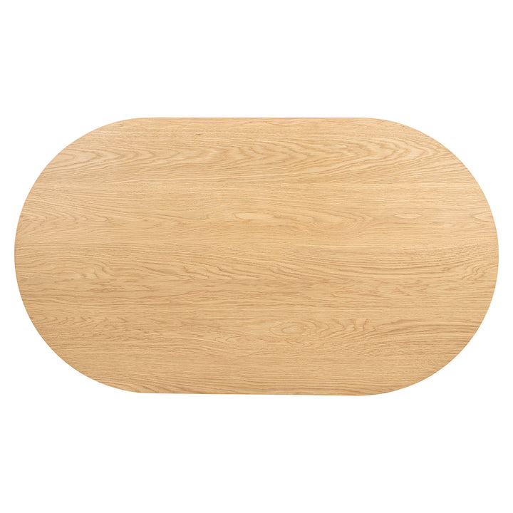 Belfort capsule coffee table (Natural oak)