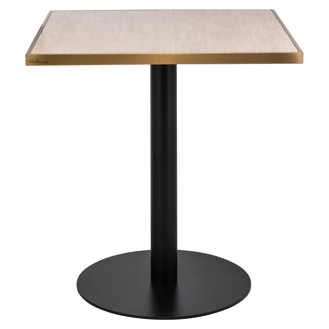 Bistro table Brazza beige 70x70