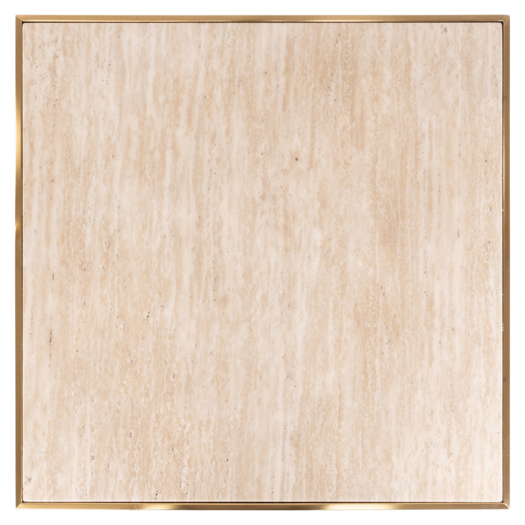 Bistro table Brazza beige 70x70