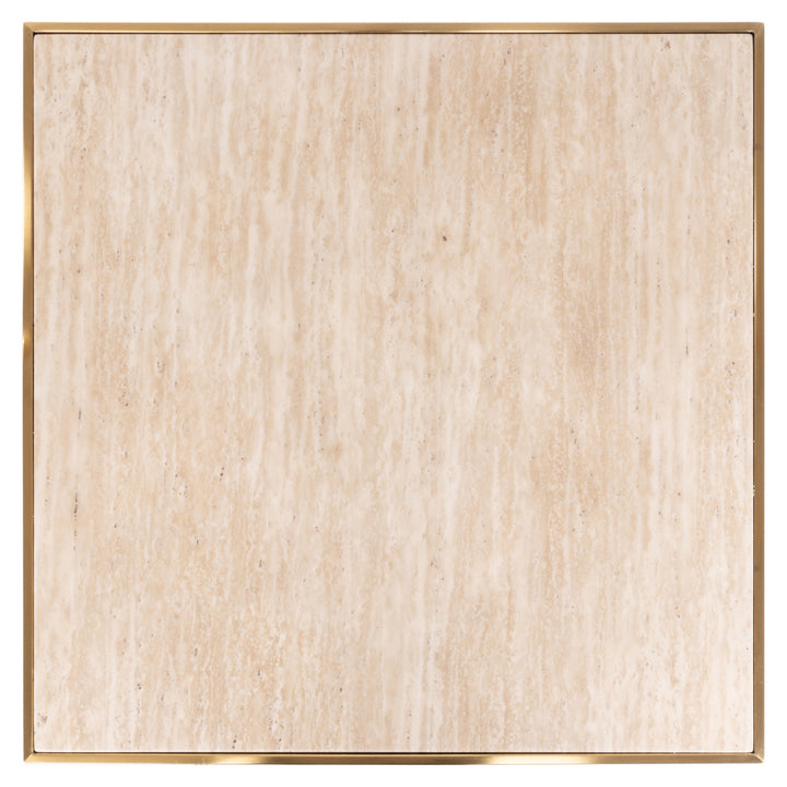 Bistro table Brazza beige 70x70