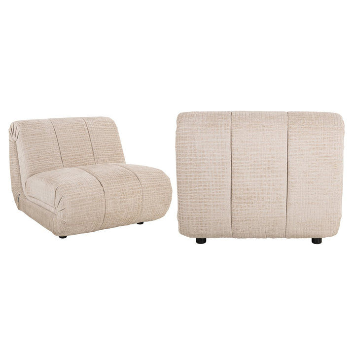Lounge chair Kyli jasper cream