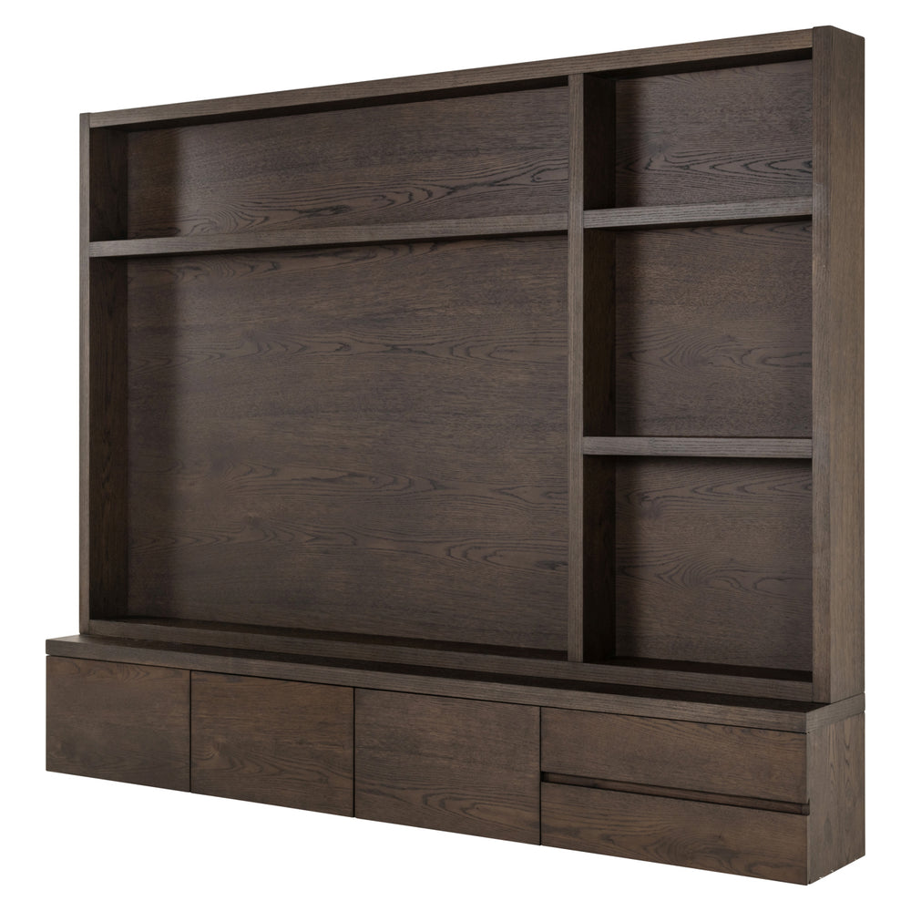 Richmond TV-meubel Lachance 176 cm hoog, bruin - productweergave | CéJor Wonen