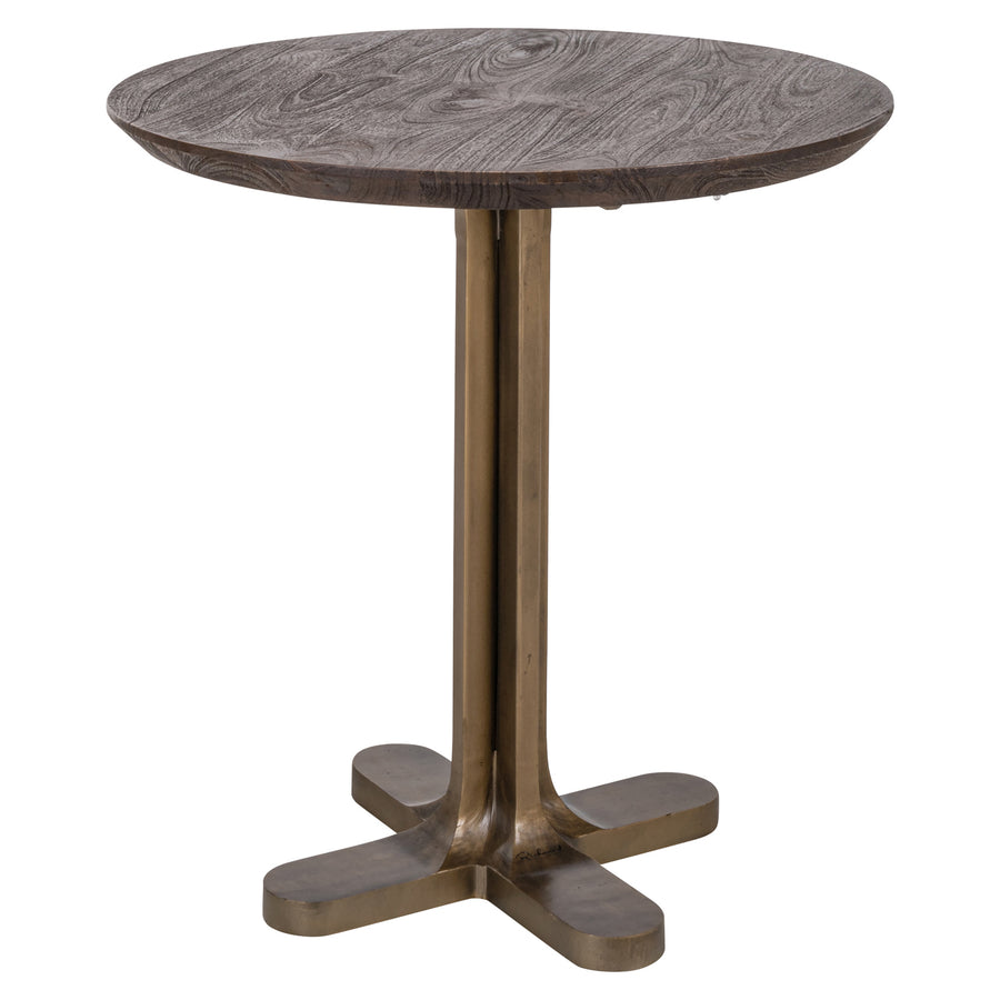 Richmond Bistrotafel Revelin Ø 75 cm, donkerbruin - productweergave | CéJor Wonen
