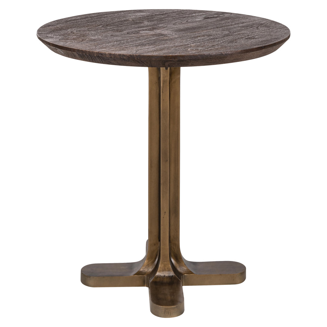 Bistrotafel Revelin dark brown 75Ø