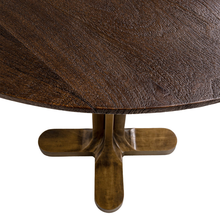 Bistrotafel Revelin dark brown 75Ø